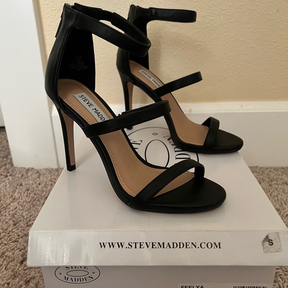 Steve Madden Elegant Black Heels